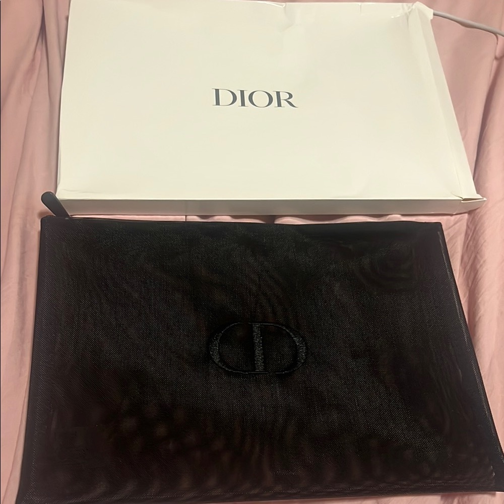 Dior beauty Black Clutch